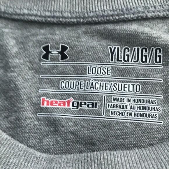 Under Armour Girls’ YL Tee - Picture 2 of 3